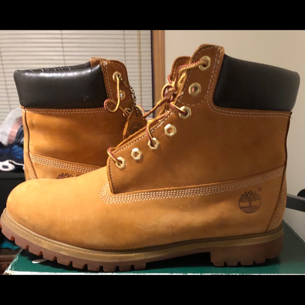 Timberland 6 inch classic wheat boots